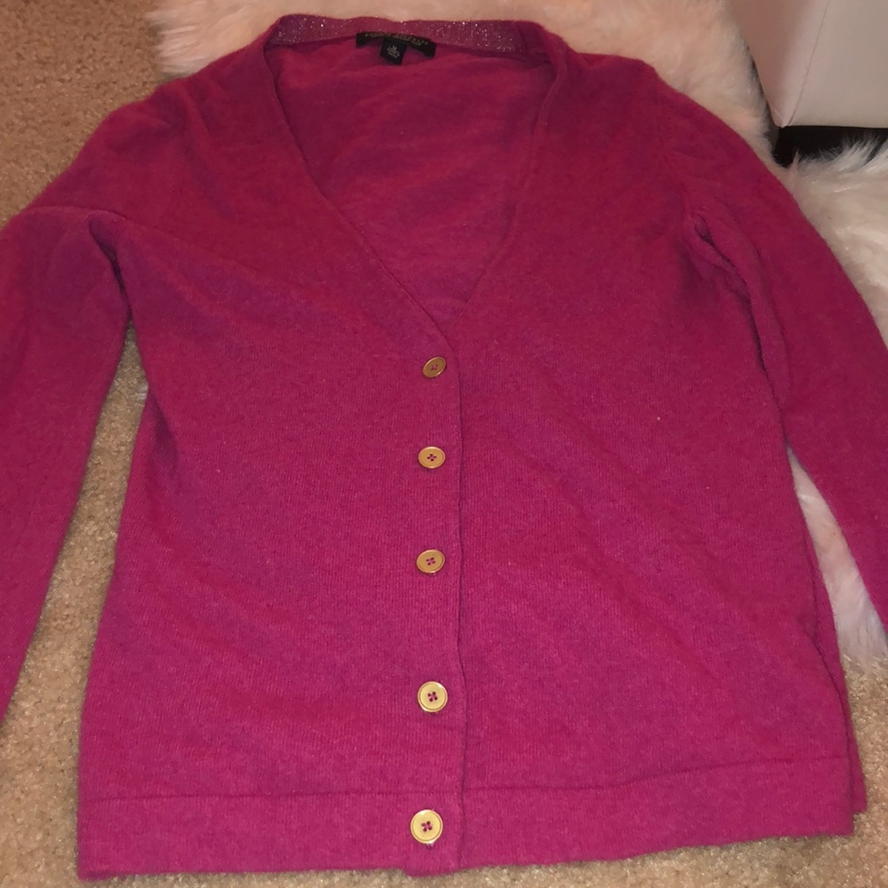 Pink Banana Republic Cardigan Size Medium